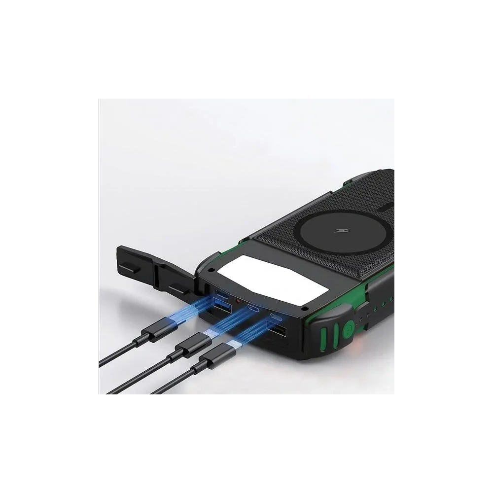 Hurtownia GSM - 4smarts TitanPack Rugged UltiMag 20000mAh baterie externă solară verde - 4SMR40 - {ean13} - Hurt