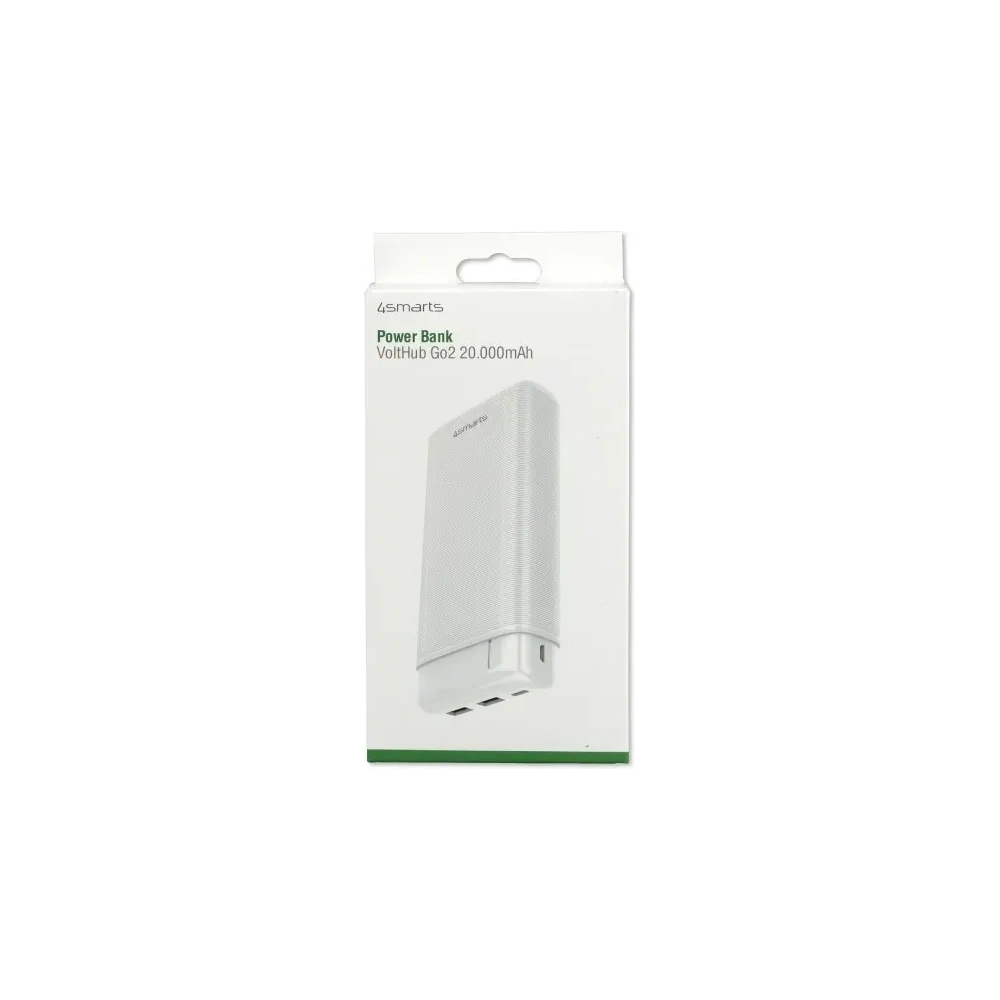 Hurtownia GSM - 4smarts VoltHub Go2 powerbank de 20000mAh alb - 4SMR41 - {ean13} - Hurt