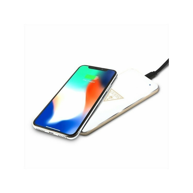 Guess Distributor - 3700740421918 - GUE369WHT - Guess Wireless Charger GUWCP850TLWH white 1A - B2B homescreen