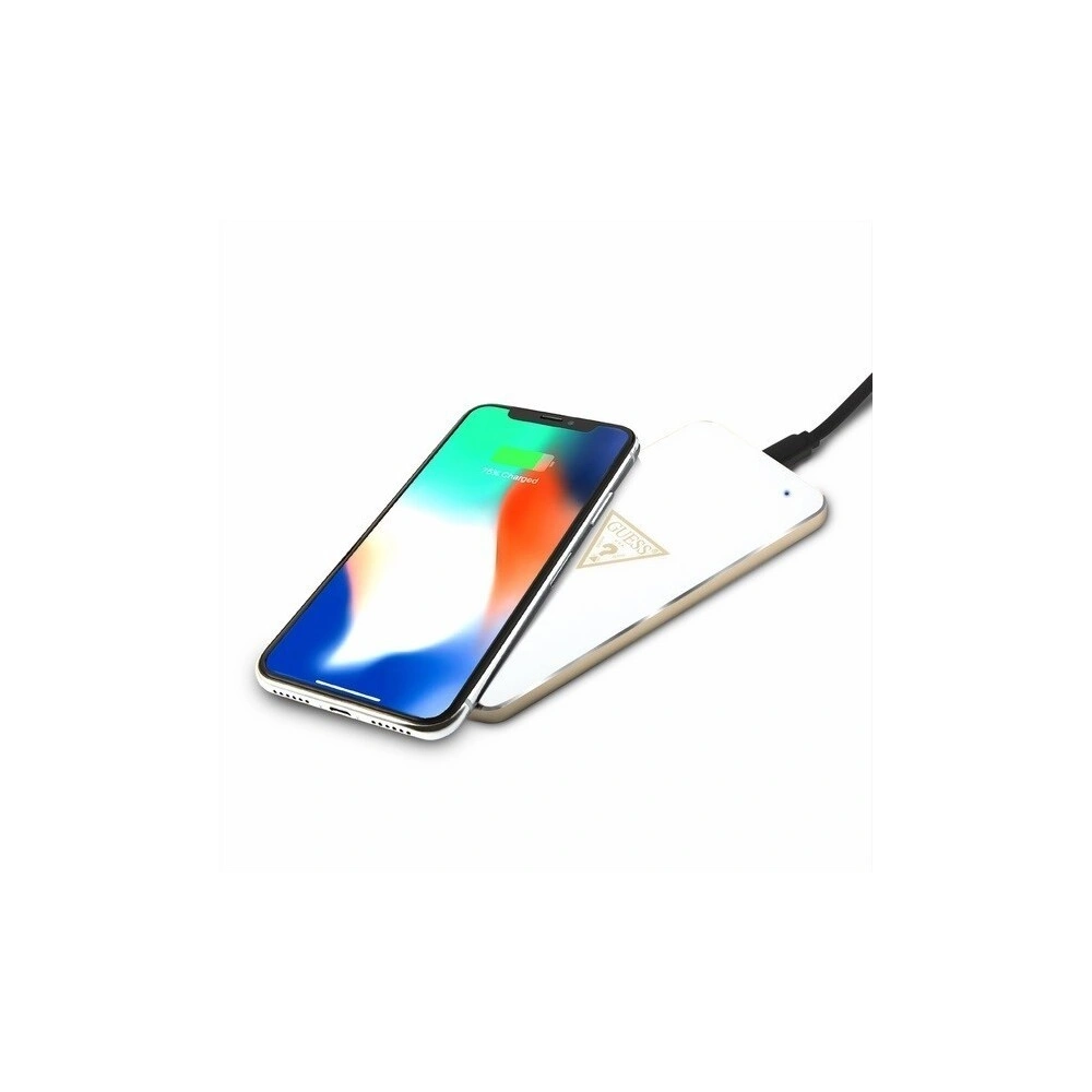 Hurtownia GSM - Ładowarka bezprzewodowa Guess GUWCP850TLWH white/biała 1A - GUE369WHT - {ean13} - Hurt