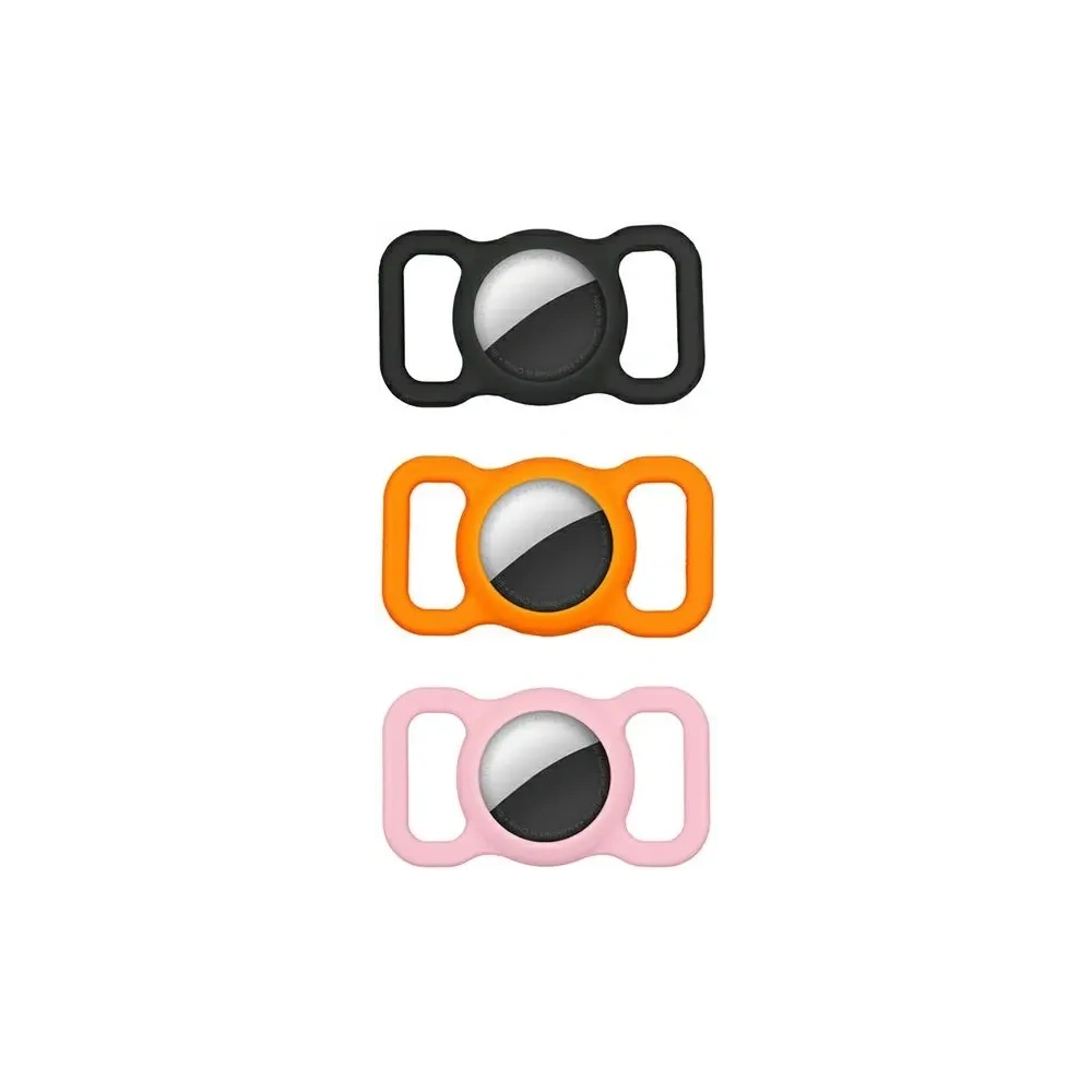 Hurtownia GSM - Etui 4smarts Silicone Case PetSet AirTag Black + Orange + Pink - 4SMR42 - {ean13} - Hurt