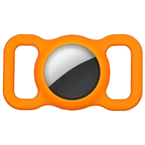 Etui 4smarts Silicone Case PetSet AirTag Black + Orange + Pink