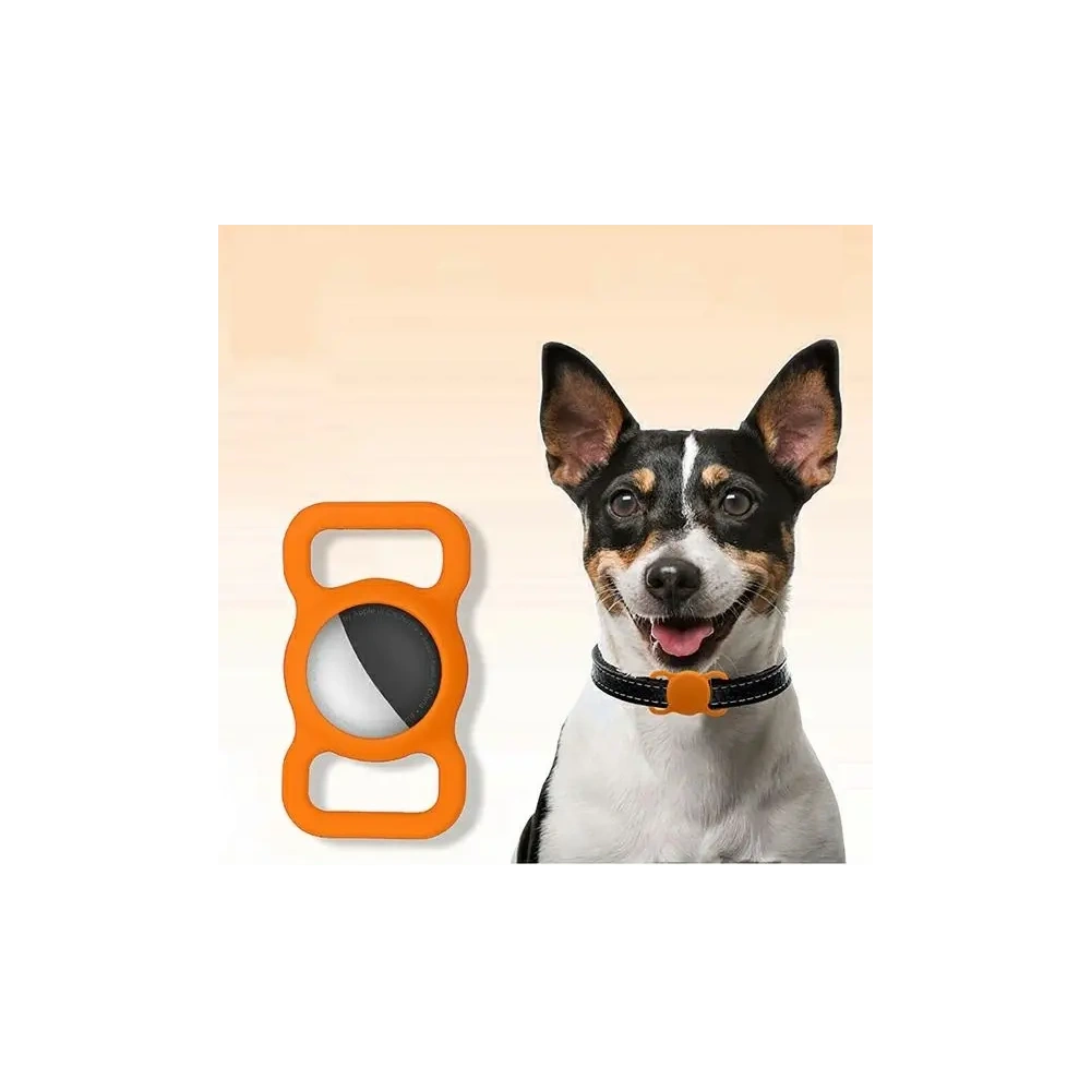 Hurtownia GSM - Husa din silicon 4smarts PetSet AirTag Neagră + Portocalie + Roz - 4SMR42 - {ean13} - Hurt