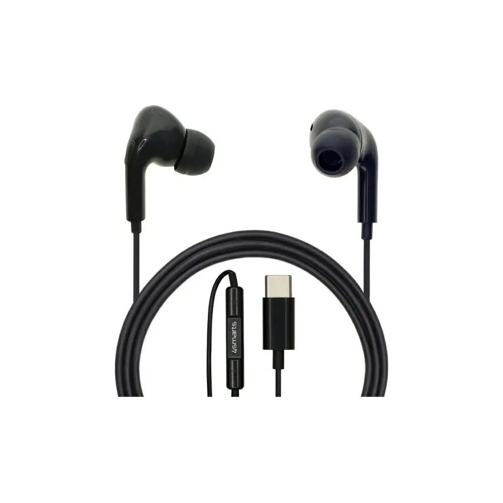 Hurtownia GSM - 4smarts Melody Digital Basic USB-C In-Ear Kopfhörer mit D/A-Wandler schwarz - 4SMR44 - {ean13} - Hurt