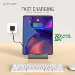 Hurtownia GSM - 4smarts VoltDock táblagép dokkoló állomás Lightning 20W Gunmetal - 4SMR46 - {ean13} - Hurt