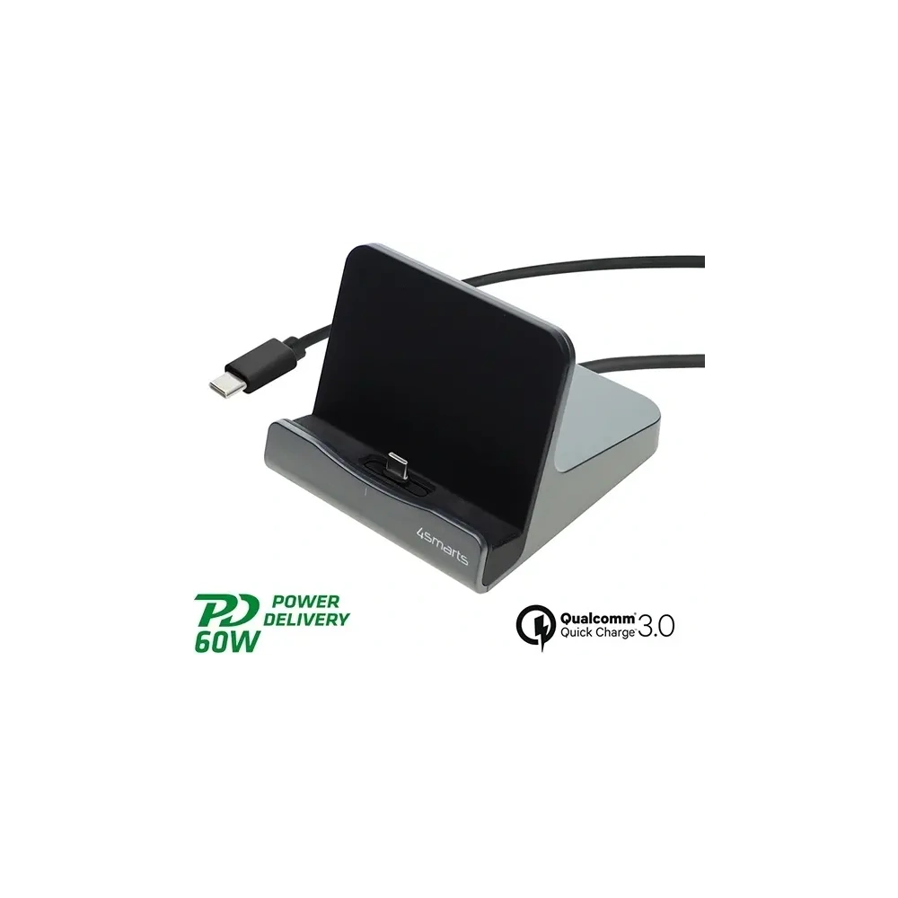 Hurtownia GSM - 4smarts VoltDock tablet dokkoló állomás USB-C 60W Gunmetal - 4SMR47 - {ean13} - Hurt