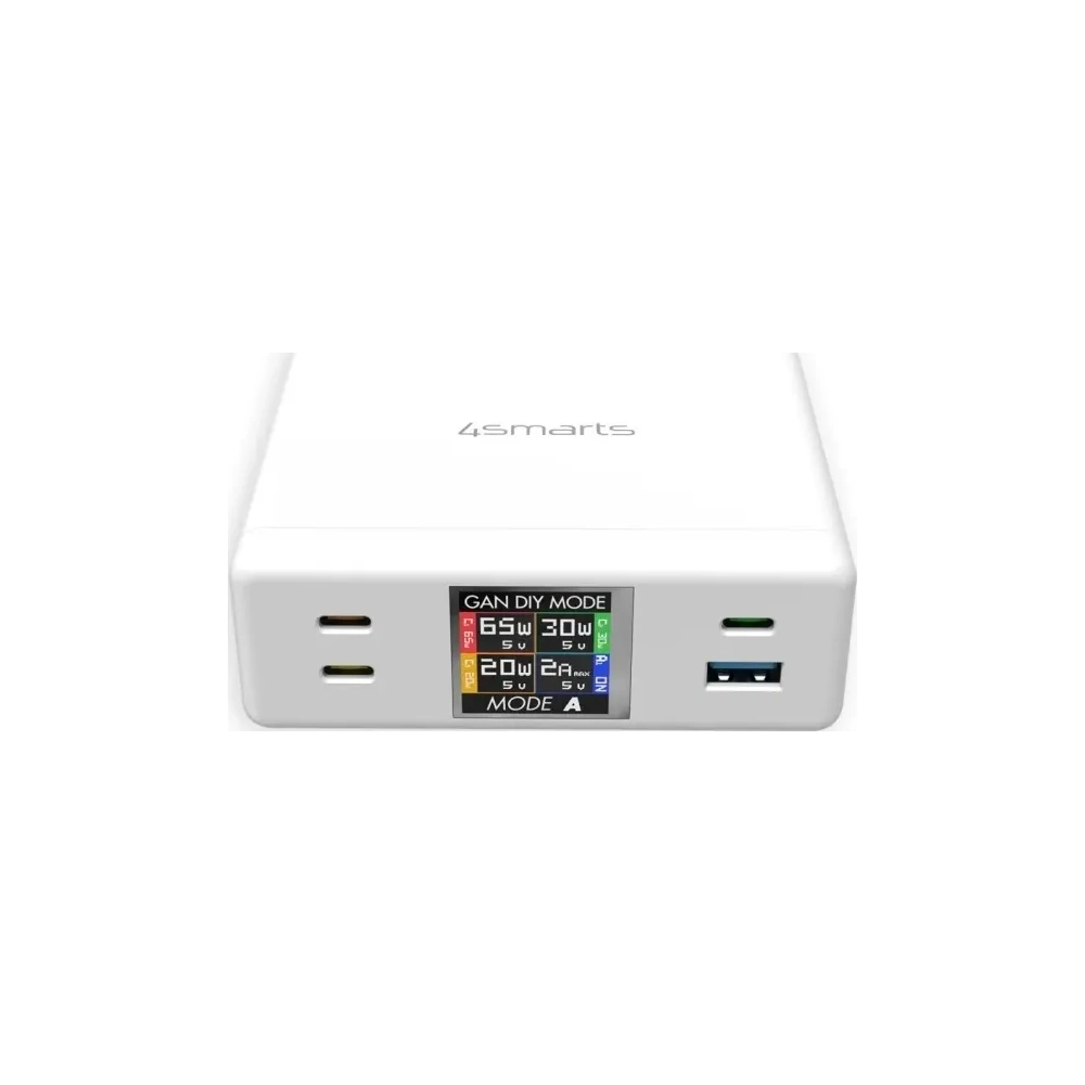 Hurtownia GSM - 4smarts 130W GaN DIY Mód Fehér Töltőállomás - 4SMR48 - {ean13} - Hurt