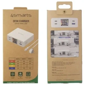 Hurtownia GSM - 4smarts 130W GaN DIY Mód Fehér Töltőállomás - 4SMR48 - {ean13} - Hurt