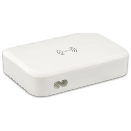 Stacja ładująca 7w1 4smarts 100W z ładowaniem bezprzewodowym biały/white