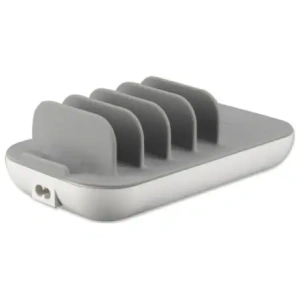 Hurtownia GSM - 4smarts Family Evo 63W PD töltőállomás vezeték nélküli töltéssel és kábel készlettel, szürke-fehér színben - 4SMR50 - {ean13} - Hurt