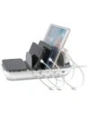 Hurtownia GSM - 4smarts Family Evo 63W PD Ladestation mit kabellosem Laden und Kabel-Set grau-weiß - 4SMR50 - {ean13} - Hurt