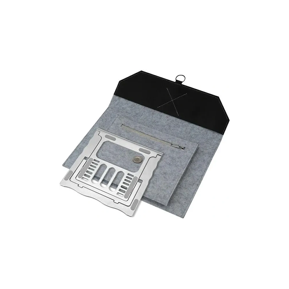 Hurtownia GSM - Torba z funkcją podstawki pod laptopa / tablet 4smarts FoldStand ErgoFix 13" grey/silver - 4SMR55 - {ean13} - Hurt