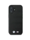 Hurtownia GSM - BMW BMHMP16S23PUSPK Apple iPhone 16 kemény borítás M Perforált és varrott vonal MagSafe fekete - BMW706 - {ean13} - Hurt