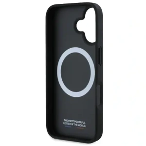 Hurtownia GSM - Etui BMW BMHMP16S23PUSPK Apple iPhone 16 hardcase M Perforated And Stitched Line MagSafe czarny/black - BMW706 - {ean13} - Hurt