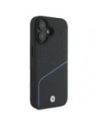 Wholesale BMW BMHMP16S23RDCLK Apple iPhone 16 hardcase Sign Leather Textured And Line MagSafe black - BMW707 - {ean13} - Hurt