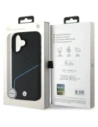 Hurtownia GSM - BMW BMHMP16S23RDCLK Apple iPhone 16 carcasă dură din piele semnată texturată și linie MagSafe neagră - BMW707 - {ean13} - Hurt