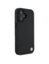Hurtownia GSM - BMW BMHMP16S23RDDK Apple iPhone 16 carcasă dură din piele semnată cu diamant și logo metalic MagSafe negru - BMW708 - {ean13} - Hurt