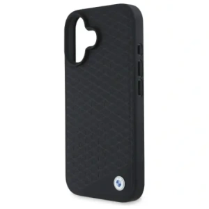 Hurtownia GSM - BMW BMHMP16S23RDDK Apple iPhone 16 Hartschale Sign Leather Diamond Metal Logo MagSafe schwarz - BMW708 - {ean13} - Hurt