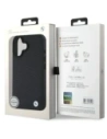 Hurtownia GSM - BMW BMHMP16S23RDDK Apple iPhone 16 Hartschale Sign Leather Diamond Metal Logo MagSafe schwarz - BMW708 - {ean13} - Hurt