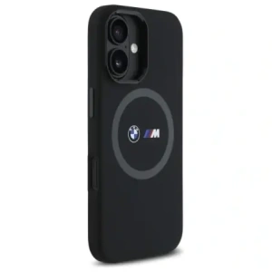 Hurtownia GSM - BMW BMHMP16S23SROK Apple iPhone 16 Hardcase M Silikon Bedruckter Ring MagSafe schwarz - BMW709 - {ean13} - Hurt