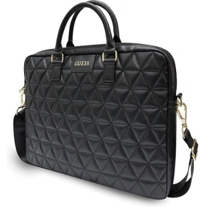 Guess Torba GUCB15QLBK 15" czarna/black Quilted