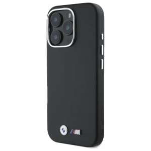 Hurtownia GSM - Etui BMW BMHMP16X23PMWK Apple iPhone 16 Pro Max hardcase M Smooth Full Wrapped Metal MagSafe černý/black - BMW710 - {ean13} - Hurt