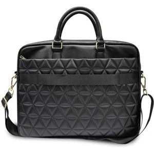 Hurtownia GSM - Guess Torba GUCB15QLBK 15" czarna/black Quilted - GUE375BLK - {ean13} - Hurt
