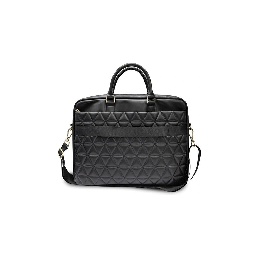 Hurtownia GSM - Guess Torba GUCB15QLBK 15" czarna/black Quilted - GUE375BLK - {ean13} - Hurt