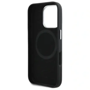 BMW BMHMP16X23PMWK Apple iPhone 16 Pro Max husă dură M Smooth Full Wrapped Metal MagSafe neagră