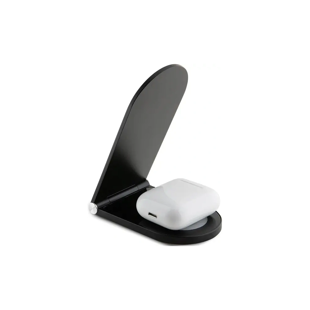 Hurtownia GSM - Mercedes MEMFBGSLK faltbares 2-in-1 kabelloses Ladegerät 15W Silver Star MagSafe schwarz - MRS297 - {ean13} - Hurt