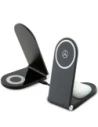 Hurtownia GSM - Mercedes MEMFBGSLK faltbares 2-in-1 kabelloses Ladegerät 15W Silver Star MagSafe schwarz - MRS297 - {ean13} - Hurt