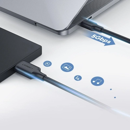 Kabel micro USB 3.0 - USB-C UGREEN 1m