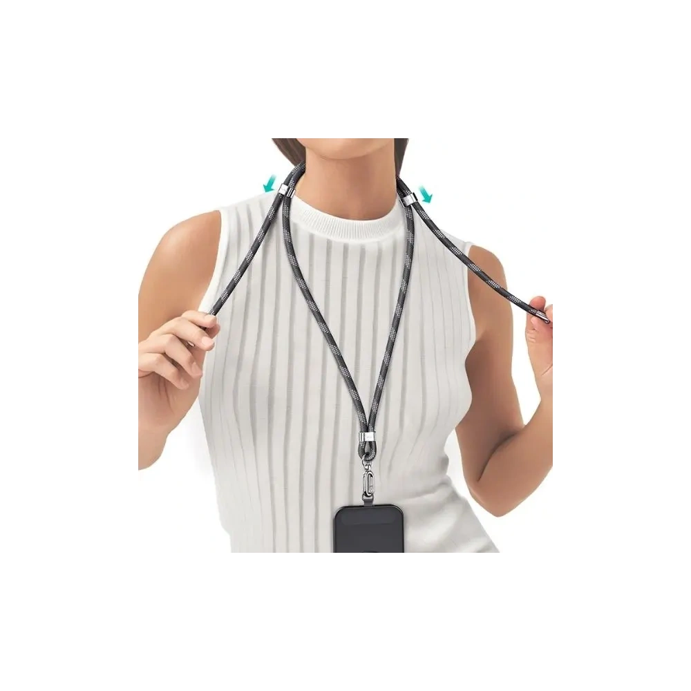 Hurtownia GSM - Smycz do telefonu USAMS 1.6m szary/grey - USA1195 - {ean13} - Hurt