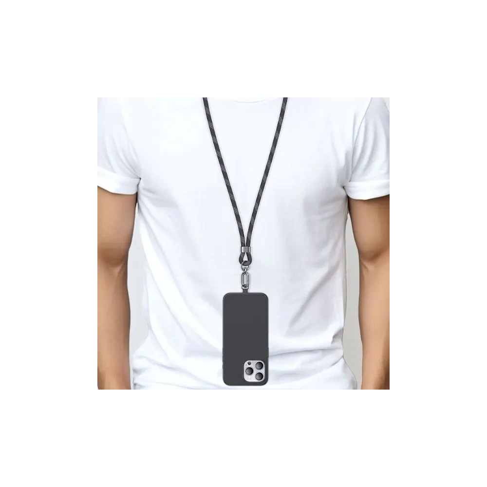 Hurtownia GSM - Smycz do telefonu USAMS 1.6m szary/grey - USA1195 - {ean13} - Hurt