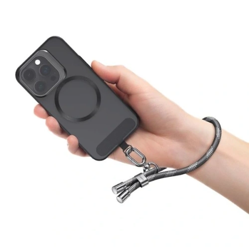 Smycz do telefonu USAMS 34cm szary/grey