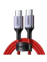 Kabel USB-C do USB-C UGREEN 2.0 1m (czerwony)