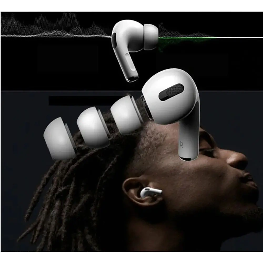 Wholesale Tech-Protect Ear Tips 3-pack Apple AirPods Pro 1 / 2 Black - THP3459 - {ean13} - Hurt