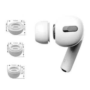 Hurtownia GSM - Gumové Tech-Protect špunty do uší 3-pack Apple AirPods Pro 1 / 2 Černé - THP3459 - {ean13} - Hurt