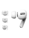 Hurtownia GSM - Gumové Tech-Protect špunty do uší 3-pack Apple AirPods Pro 1 / 2 Černé - THP3459 - {ean13} - Hurt