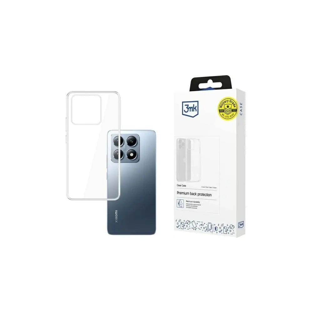Hurtownia GSM - Etui 3MK Clear Case Xiaomi 14T - 3MK15712 - {ean13} - Hurt