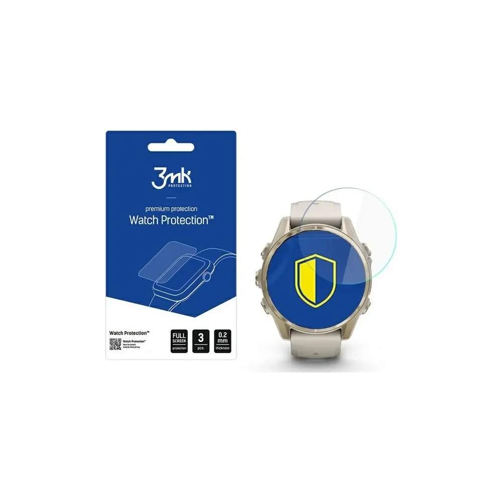 Hurtownia GSM - 3MK FlexibleGlass Uhr Garmin Fenix 8 Amoled 43mm - 3MK15721 - {ean13} - Hurt