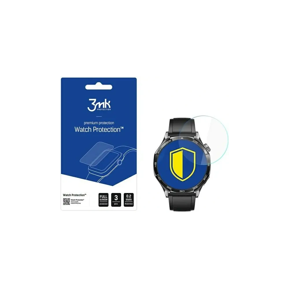 Hurtownia GSM - Szkło hybrydowe 3MK FlexibleGlass Watch Huawei Watch GT 5 Active 46mm - 3MK15723 - {ean13} - Hurt