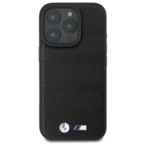 Hurtownia GSM - BMW BMHMP16X23PUSPK Apple iPhone 16 Pro Max Hartschale M Perforierte und Genähte Linie MagSafe schwarz - BMW713 - {ean13} - Hurt