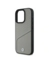 Hurtownia GSM - BMW BMHMP16X23RDCLG Apple iPhone 16 Pro Max kemény tok Sign Leather Textured és Line MagSafe szürke - BMW715 - {ean13} - Hurt