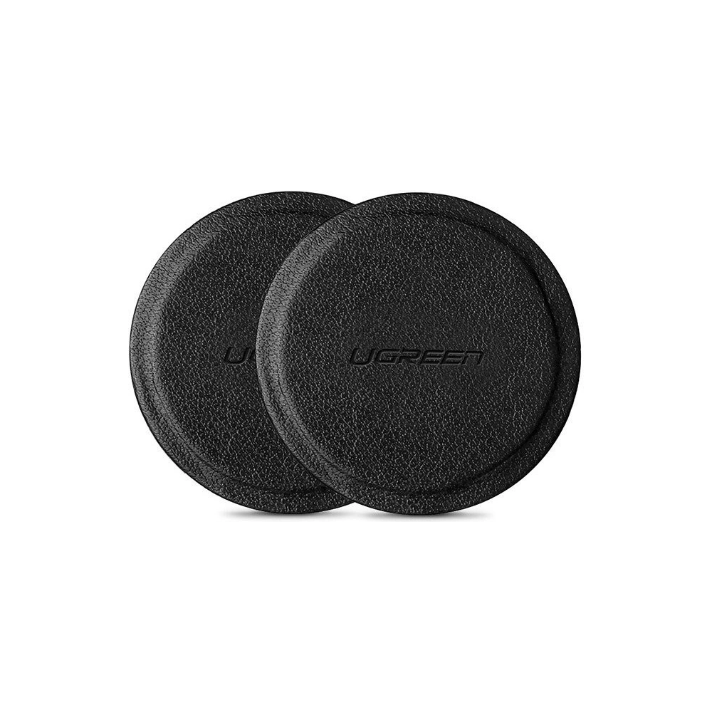 Hurtownia GSM - Plăcuța metalică UGREEN acoperită cu piele, pentru suportul magnetic (2 buc.) - UGR044 - {ean13} - Hurt
