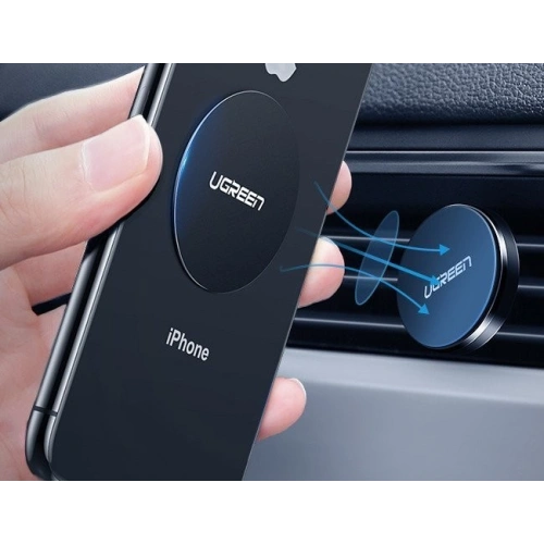 Metalowa płytka UGREEN pokryta skórą, do uchwytu magnetycznego (2 szt.)