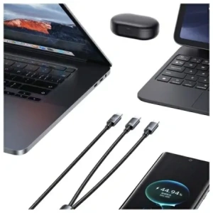 Wholesale USAMS USB-C / 2xUSB-C cable 72W 1.2m Aluminum Alloy Data Cable Sufeng Series - USA1197 - {ean13} - Hurt
