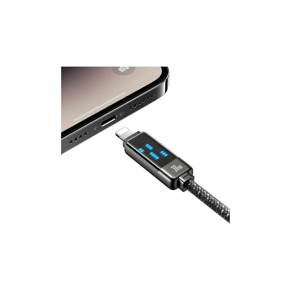 Hurtownia GSM - Cablu USAMS USB-C / Lightning 30W 1.2m Cablu de date cu încărcare rapidă din aliaj de zinc Meteor Series - USA1199 - {ean13} - Hurt