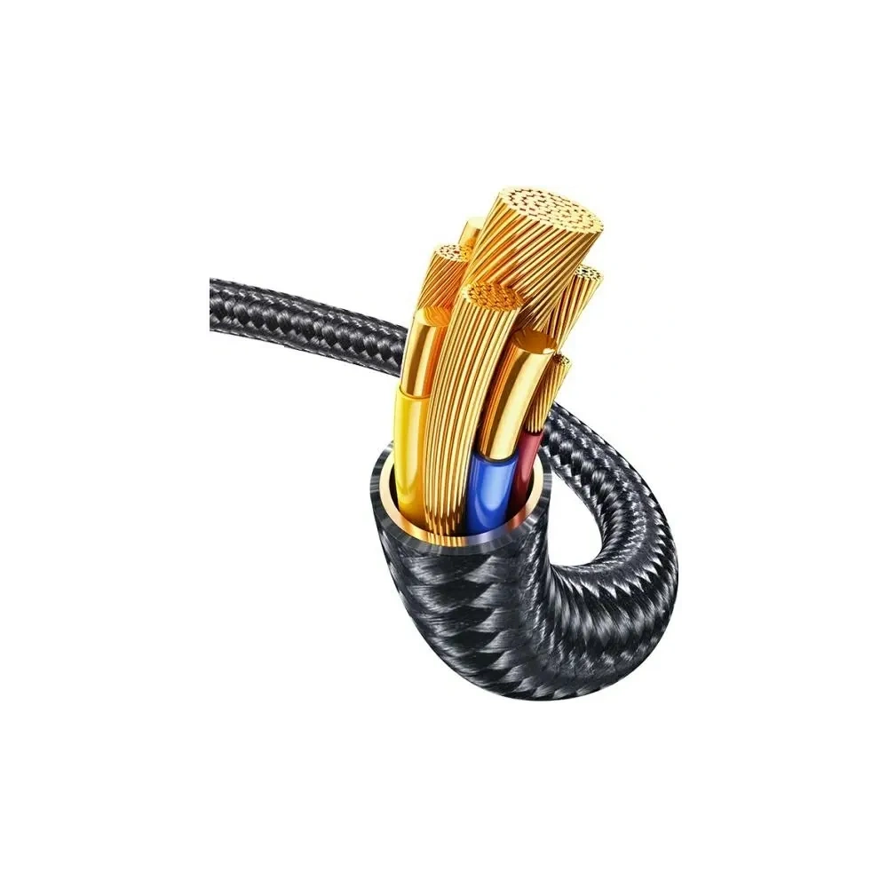 Hurtownia GSM - Kabel USAMS USB-C / USB-C 100W 1.2m Zinc Alloy Fast Charging Data Cable Meteor Series - USA1200 - {ean13} - Hurt