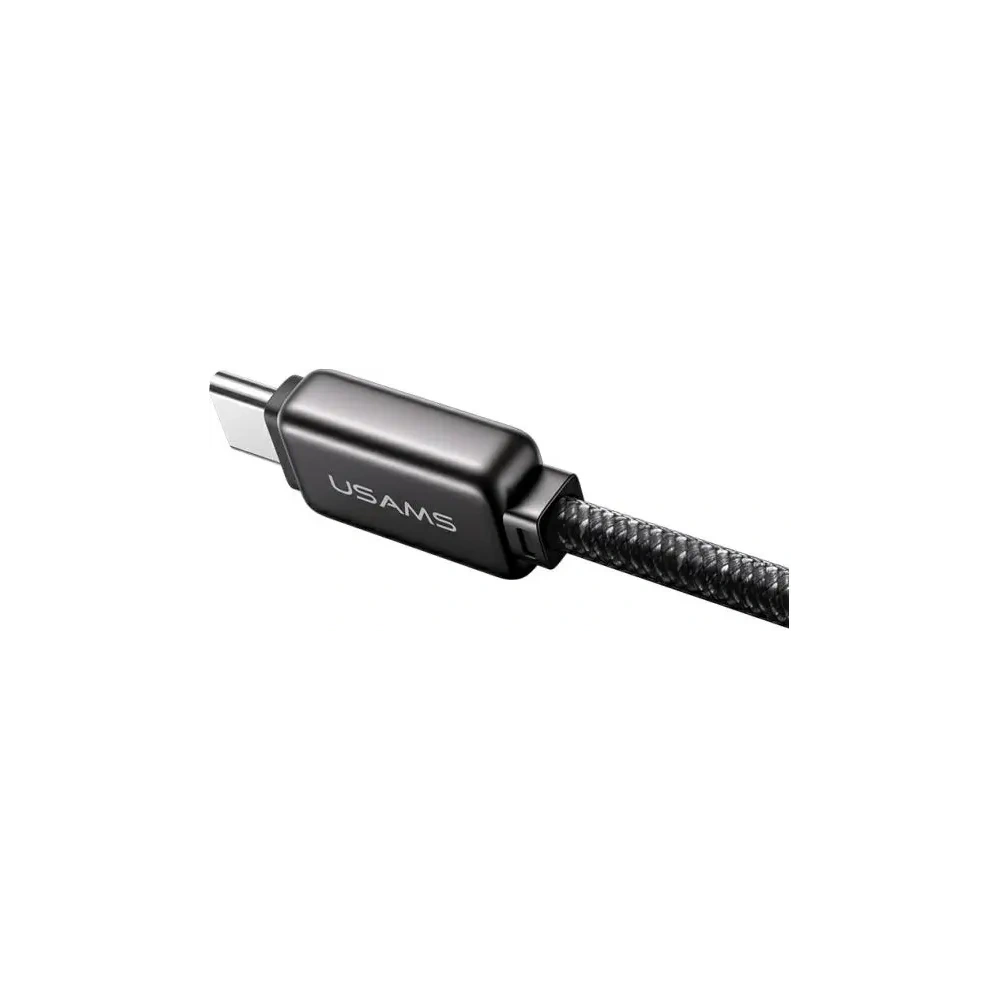 Wholesale USAMS USB-C / USB-C cable 100W 1.2m Zinc Alloy Fast Charging Data Cable Meteor Series - USA1200 - {ean13} - Hurt